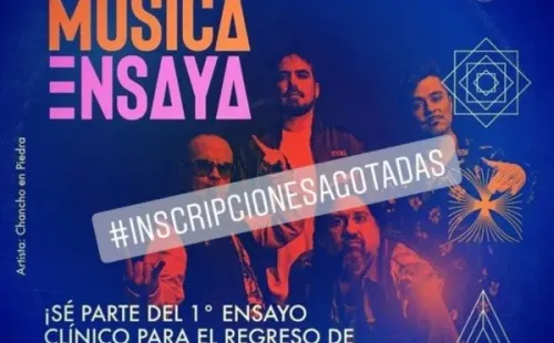 El anuncio sobre el ensayo clínico compartido por Chancho en Piedra.