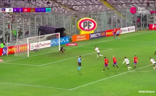 Penal y gol de Colo Colo
