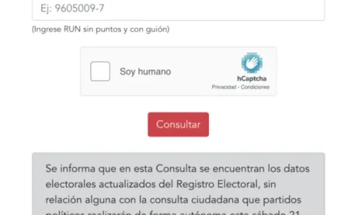 Ingresa aquí al sitio del Servel para conocer tu circunscripción electoral.