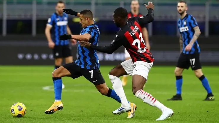 Alexis Sánchez, delantero del Inter de Milán