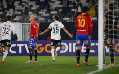Amor marcó su primer gol con la camiseta de Colo Colo.