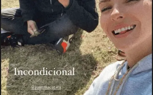 La historia “en otro planeta” de China Suárez en Instagram.