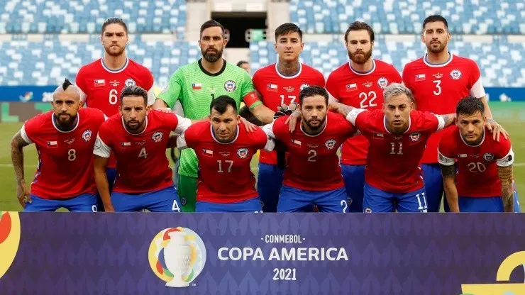 Camiseta de la selección chilena en la Copa América