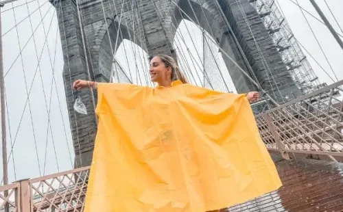 Daniela Urrizola en Estados Unidos, para Viajando Ando de Mega.