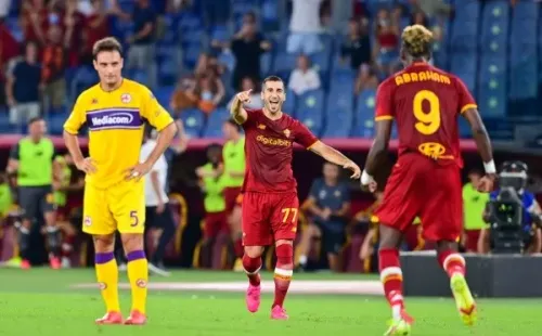 La Roma amargó el debut de la Fiorentina de Pulgar. Foto: AS Roma