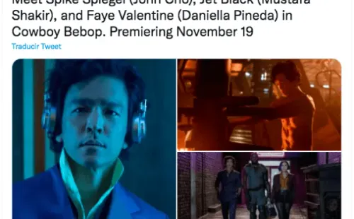 Las primeras imágens de la adaptación en acción real de Cowboy Bebop, de Netflix.(1)