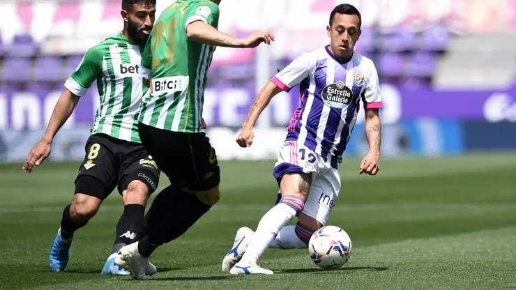 Fabián Orellana, delantero chileno del Valladolid de España