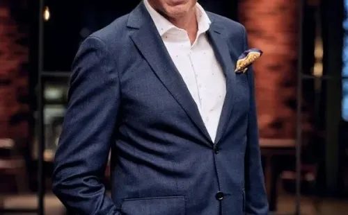 Yann Yvin en el estudio de Masterchef Celebrity.