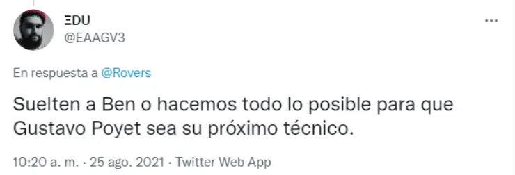 Nada como el inglés británico para precisar la molestia del pueblo chileno por la decisión de no liberar a Ben Brereton para las Eliminatorias Sudamericanas Qatar 2022