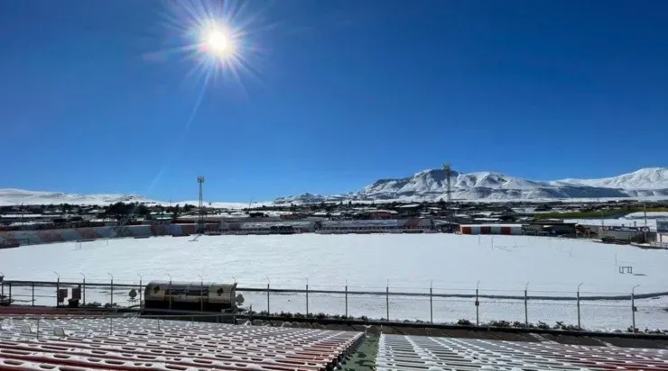 El Cobre nevado
