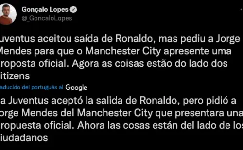 Juventus habría aceptado, pero espera por la oferta formal para la salida de CR7.