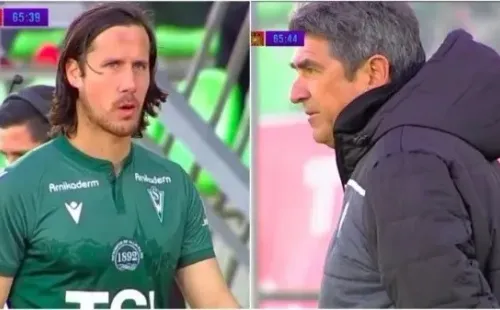 Alarcón explotó contra el DT tras ser reemplazado en el duelo ante Unión.