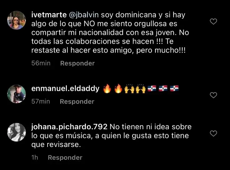 J Balvin se llena de críticas en Instagram por su nueva canción.(15)