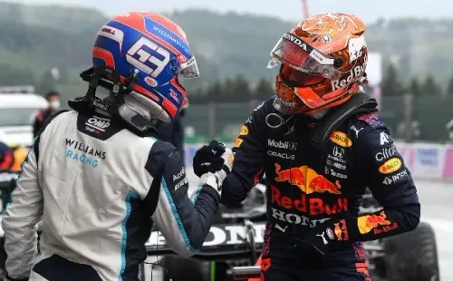 Max Verstappen le arrebató la primera pole position a George Russell y largará primero que todos en el GP de Bélgica. (Foto: Getty)