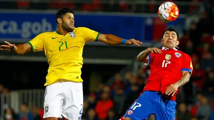 Gary Medel y Hulk animarán el choque entre Chile y Brasil este jueves