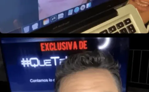 La dramática imagen de Denisse Campos compartida por Sergio Rojas y Hugo Valencia en Que te lo digo.