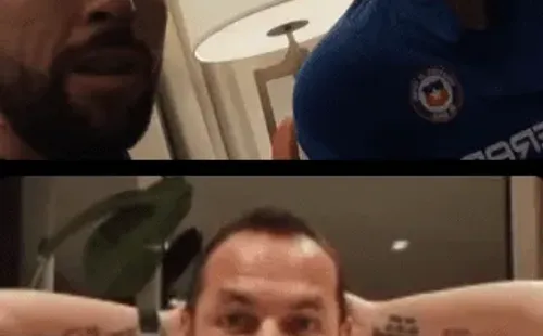 Tremendo Live entre Mauricio Isla, Claudio Bravo y Marcelo Díaz.