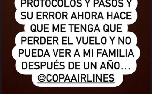 Vesta Lugg rompe en llanto y vive dramática situación con aerolínea.(8)