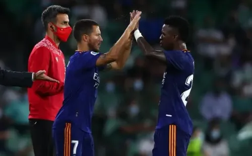 Eden Hazard se disputa la titularidad con Vinicius Junior. (Foto: Getty Images)