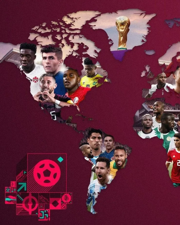 Mapa de la FIFA con Arturo Vidal molesta a Perú