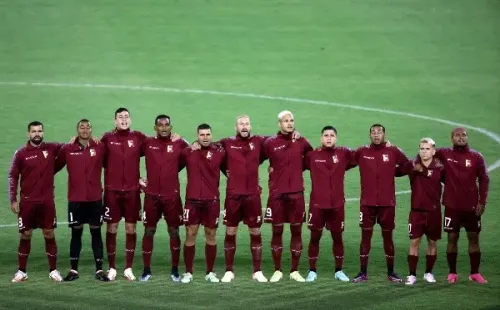 La selección de Venezuela tuvo una terrible primera mitad. (Foto: Getty Images)