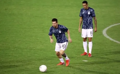 Lionel Messi sufrió una dura entrada ante Venezuela. (Foto: Getty Images)