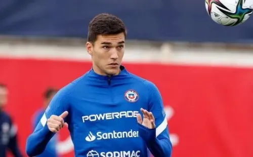 Robinson apenas estuvo en los entrenamientos de Chile. Foto: ANFP