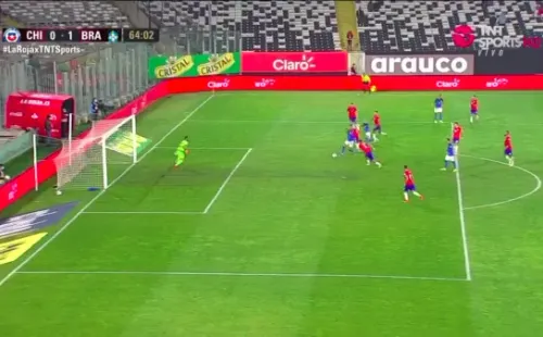 El gol de Brasil