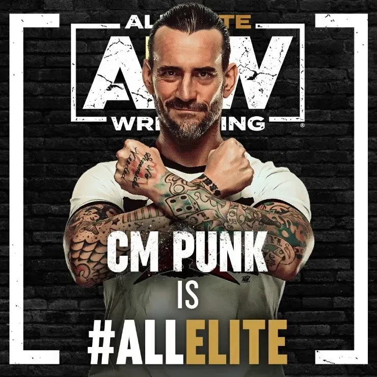 CM Punk hizo su regreso a la lucha libre el pasado 20 de agosto en el PPV “AEW Rampage: The First Dance”. (Foto: AEW)