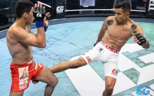 Eduardo Torres rompió su invicto de 11 triunfos y cayó en Combate Global. Foto: Combate Global