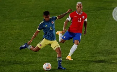 Wilmar Barrios es otro que puede quedar fuera del duelo ante Chile. Foto: Getty Images