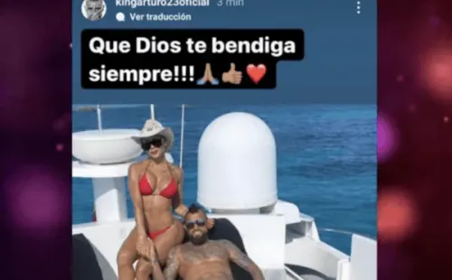¿Arturo Vidal lo hace de nuevo? Revelan nuevas evidencias de su romance con Daniella Durán.(8)