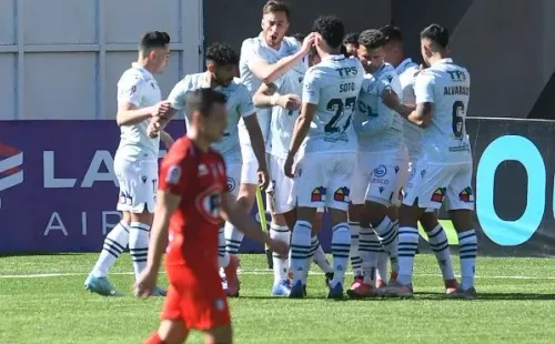 Wanderers volvió a celebrar por el torneo nacional. (FOTO: Agencia Uno)