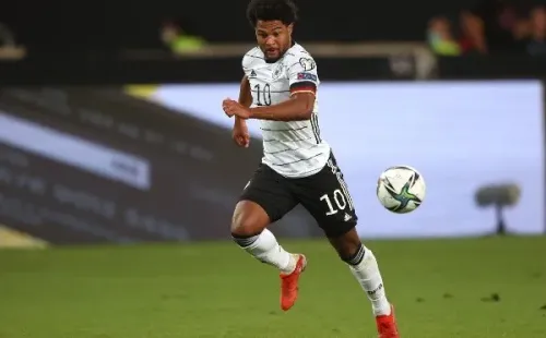 Gnabry viene de anotar dos goles ante Armenia en la aplastante victoria por 2-0. Imagen: Getty.