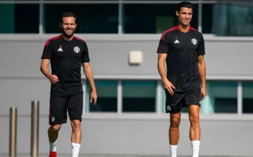 Cristiano Ronaldo se prepara para su debut con Manchester United. (Foto: Manchester United)