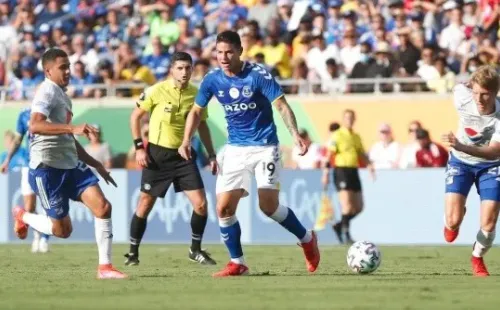 James Rodríguez no tiene minutos ni en el Everton ni en la selección colombiana