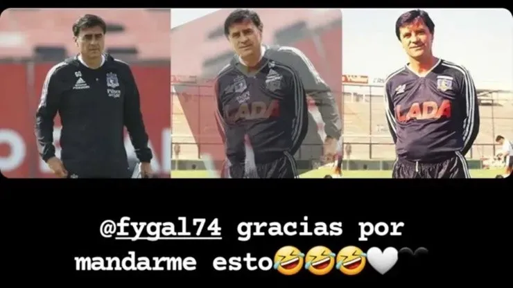 Existe un parecido físico evidente entre Gustavo Quinteros y Mirko Jozic, pasado y presente de Colo Colo