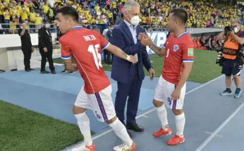 Chile se reencontró con Reinaldo Rueda y lo pasa mal ante Colombia. (Foto: Getty Images)