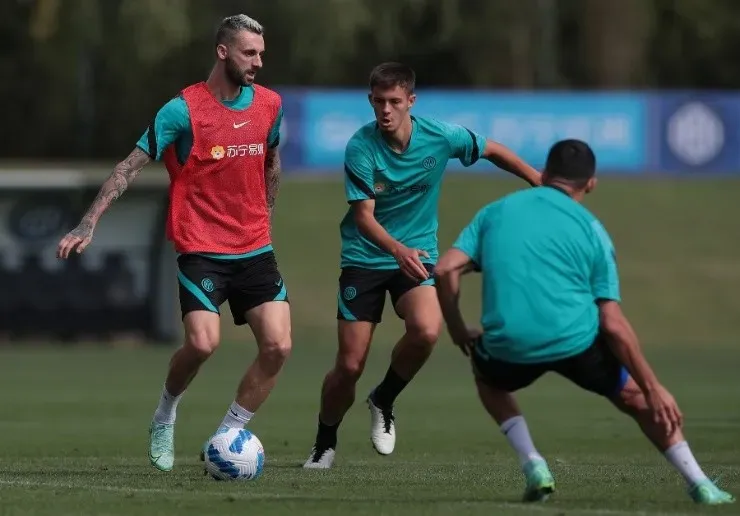 Alexis Sánchez regresó a las prácticas con balón en el Inter de Milán. Foto: Inter