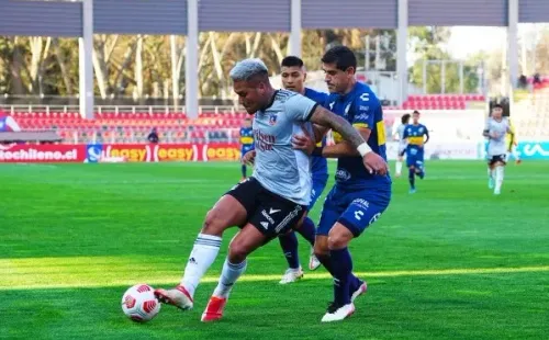 Parraguez se mostró feliz de su presente en Colo Colo. Foto: Guille Salazar