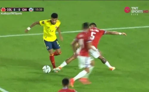 El penal cometido por Paulo Díaz