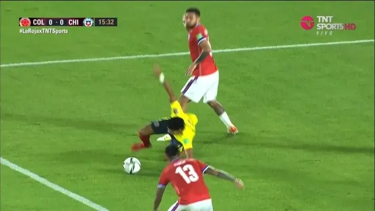 El penal cometido por Paulo Díaz