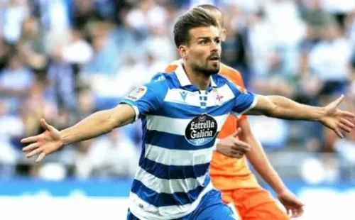 Christian Santos en Deportivo La Coruña.