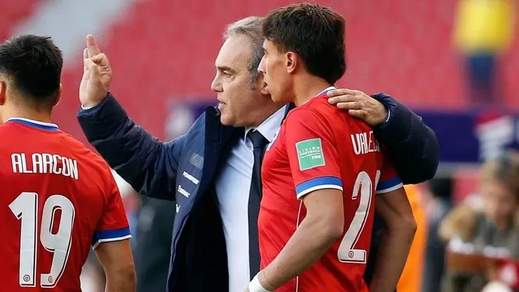 Diego Valencia, delantero de Universidad Católica y la selección chilena