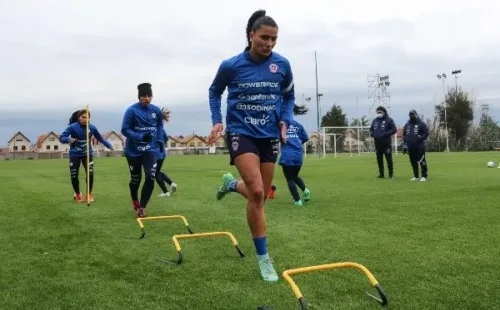 María José Urrutia espera sacar buenos resultados ante Uruguay. (Foto: Comunicaciones ANFP)