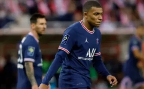 Lionel Messi y Kylian Mbappé compartieron terreno de juego ante Reims. (Foto: Getty Images)