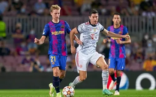 Lewandowski pone el segundo para Bayern en Camp Nou ante Barcelona.