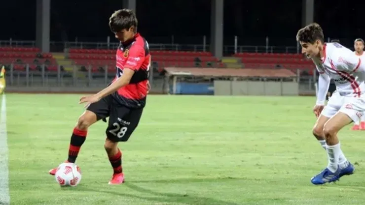 Manuel Lolas, delantero de Rangers y la selección chilena