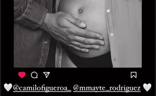 El mensaje de Camilo Figueroa para Mayte y su bebé.
