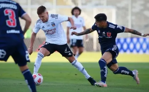 Leonardo Gil ya piensa en el Superclásico ante la U. Foto: Colo Colo